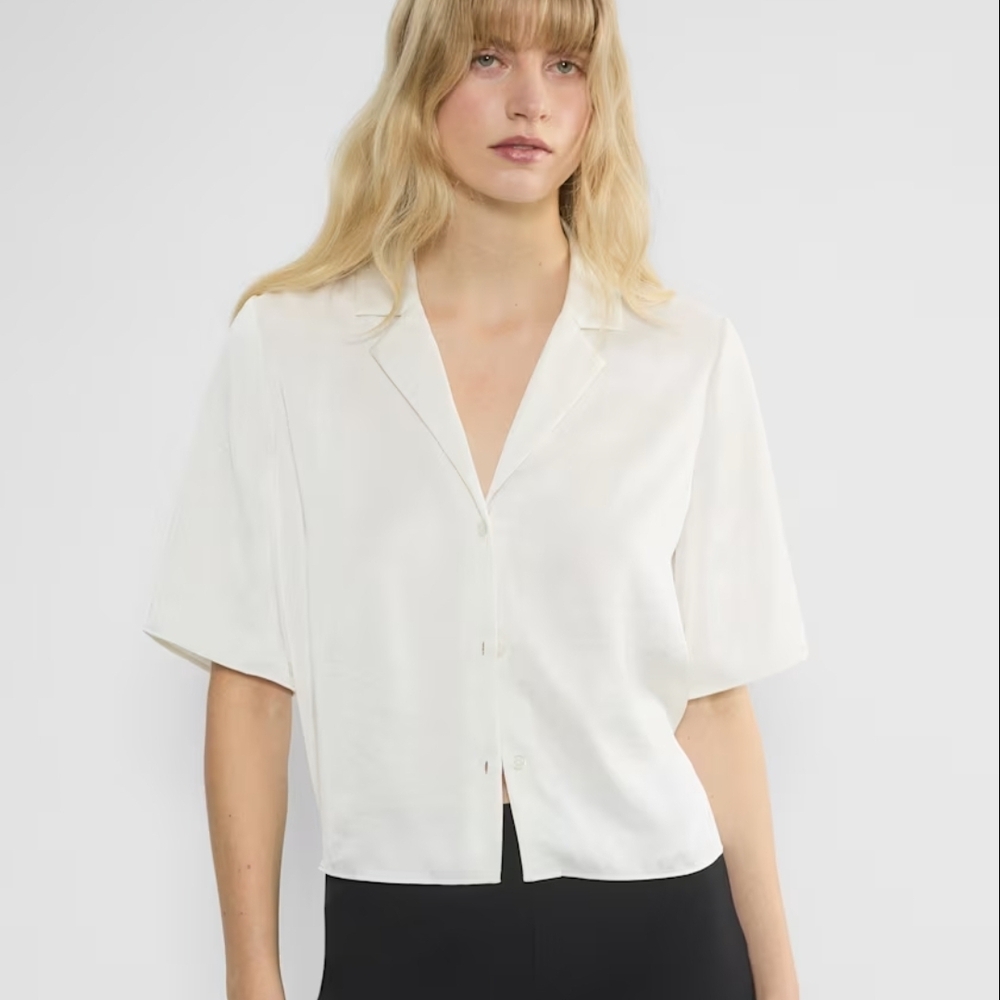 Wilfred Beso Satin Button-up Shirt